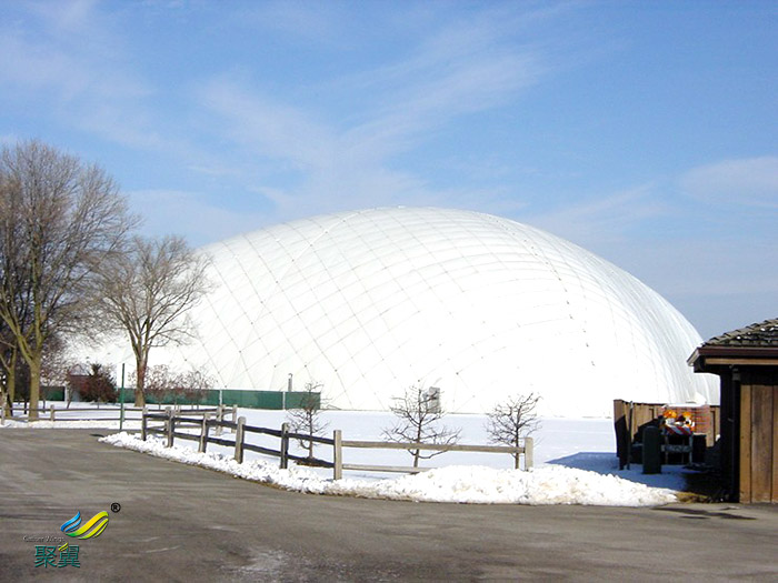 充氣膜結(jié)構(gòu)建筑實例分析