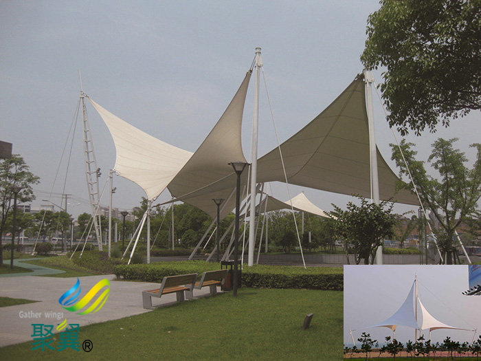 哈爾濱張拉膜景觀棚材質加工