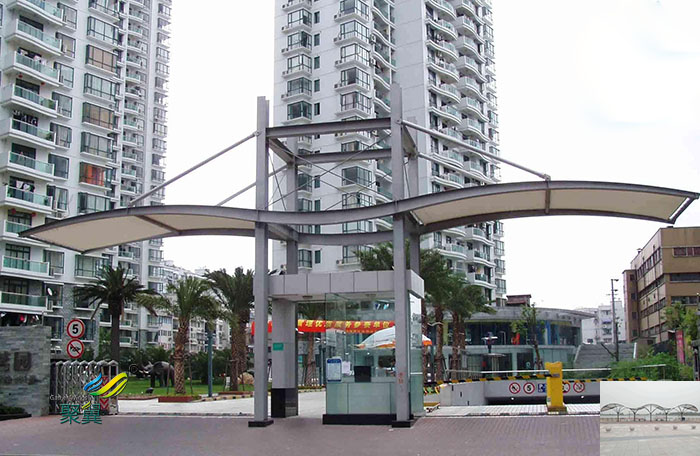 北京著名充氣張拉膜結構建筑小品實例廠家