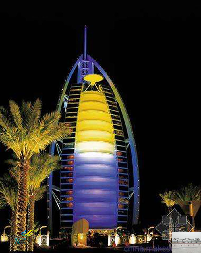 廣州充氣國外酒店標志性膜結構建筑工程有哪些