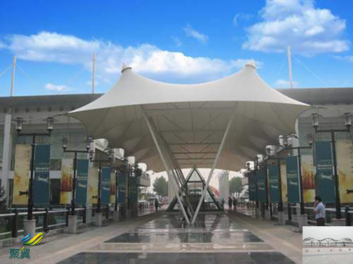 深圳充氣水立方膜結構建筑基礎案例分析