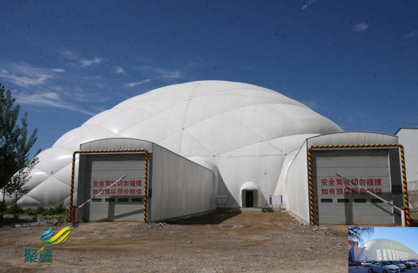 上海充氣張拉結構和車棚膜結構建筑公司案例分析