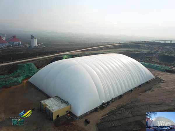 青島經典充氣著名索膜結構建筑大師工程廠家實例分析