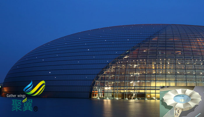 廣州典型充氣膜結構建筑設施案例分析安裝設計效果圖