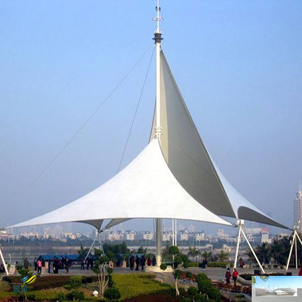 北京充氣車棚膜結構建筑實例分析起源公司造價大概是多少