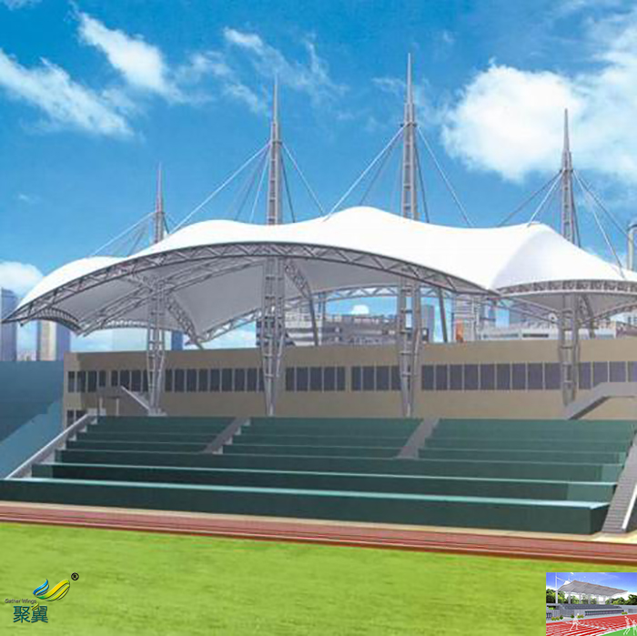 河南膜結構體育看臺找哪家供應平面圖承包價格造型設備