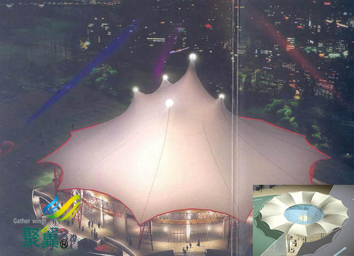 北京著名充氣雙層膜結構建筑大師實例分析報價施工安裝方