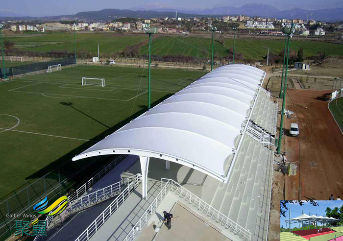 河南膜結構體育看臺場館找哪家平面圖承包價格造型設備