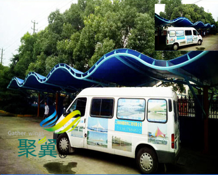 膜結(jié)構(gòu)車棚在結(jié)構(gòu)上有優(yōu)勢|車棚高強(qiáng)度薄膜